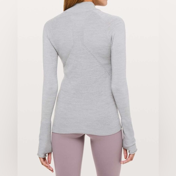 Lululemon time to thrive jacket Marino wool sz 6 - Picture 2 of 4